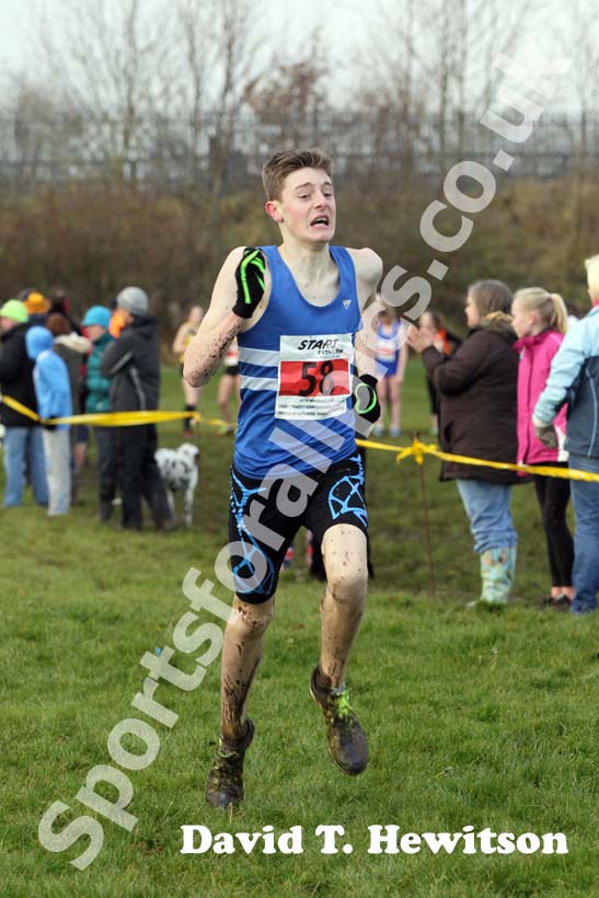 Red 47 boys 2012 North East Championships, Summerhill Country Park, Hartlepool.